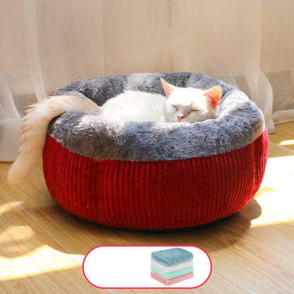 Four Seasons General Enclosed Cat Pad Cat Bed