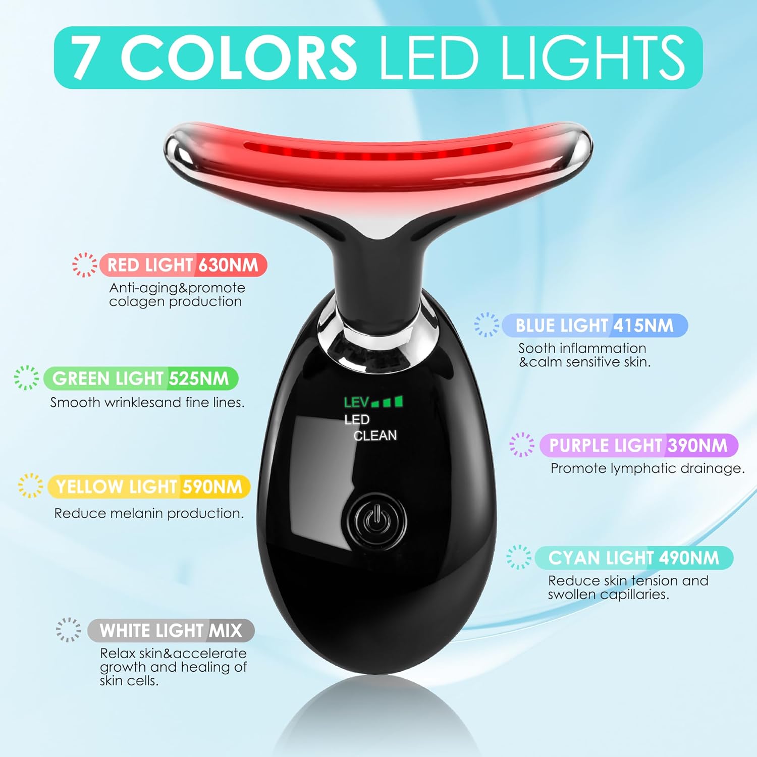 DAINTYGLIM 7-in-1 LED Facial Sculptor