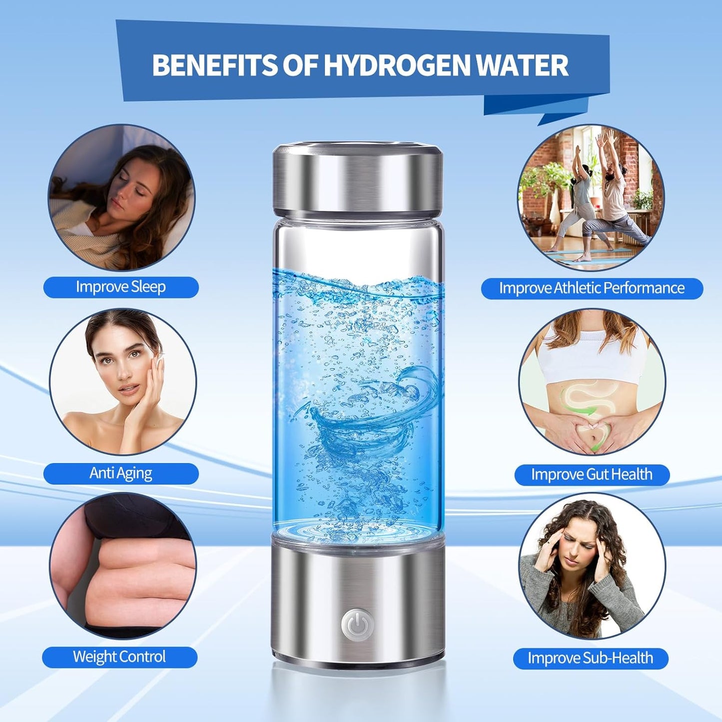 Hydrogen Water Bottle A1