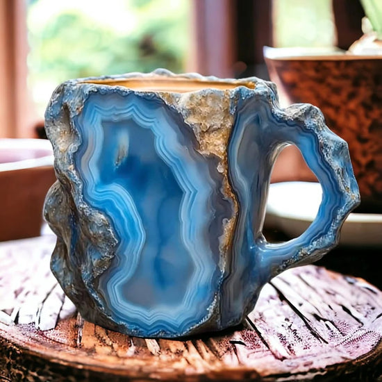 2024 New Mineral Crystal Coffee Mugs